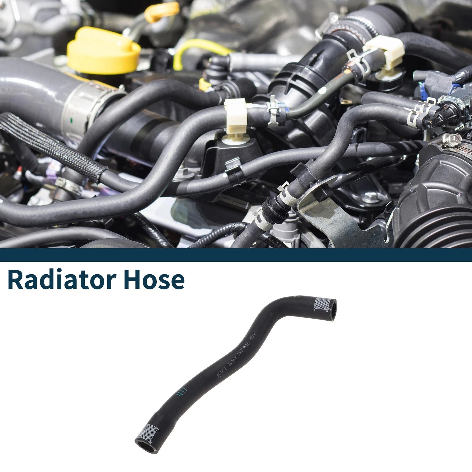 Radiator Hose Replacement for Audi A4 2.0L (2014–2016) Heating Water Pipe
