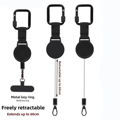 Secure Retractable Phone Lanyard for Universal Use (Compact Design)