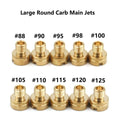 10x Carburetor Main Jet for Mikuni VM22 VM24 VM26 (125-250cc) #88-125