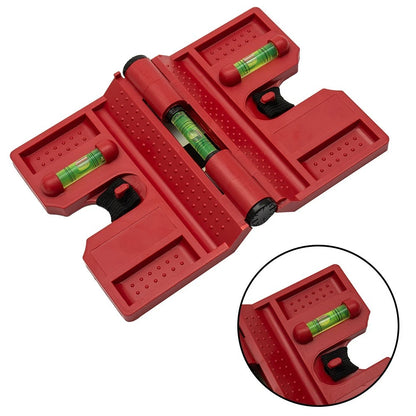 Adjustable Magnetic Level Fence Post Pipe with 3 Vials for Horizontal Vertical Use