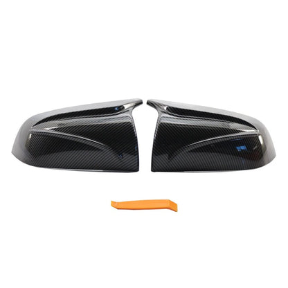 Carbon Fiber Look Mirror Housing Cover Cap for Tesla Model 3 (2017–2020)
