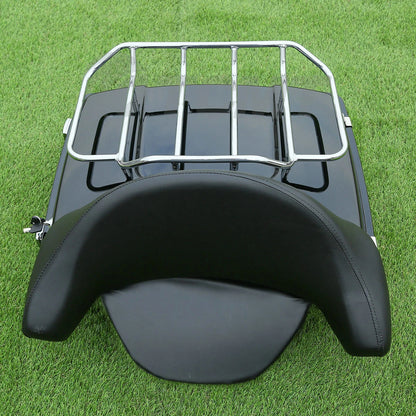 Trunk Backrest Mount Rack for Harley Touring Electra Glide (1997–2008)