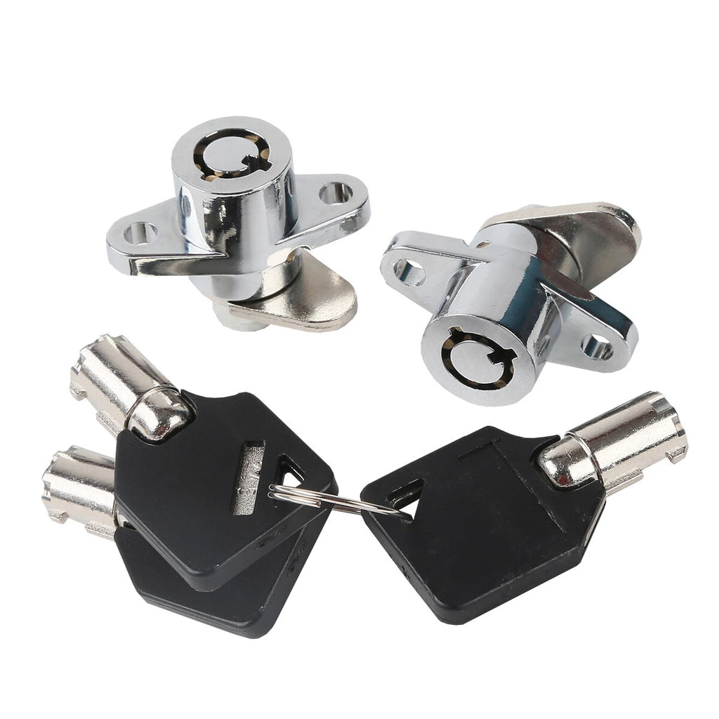 2X Saddlebag Lock Set for Harley Touring Models (1993–2013)