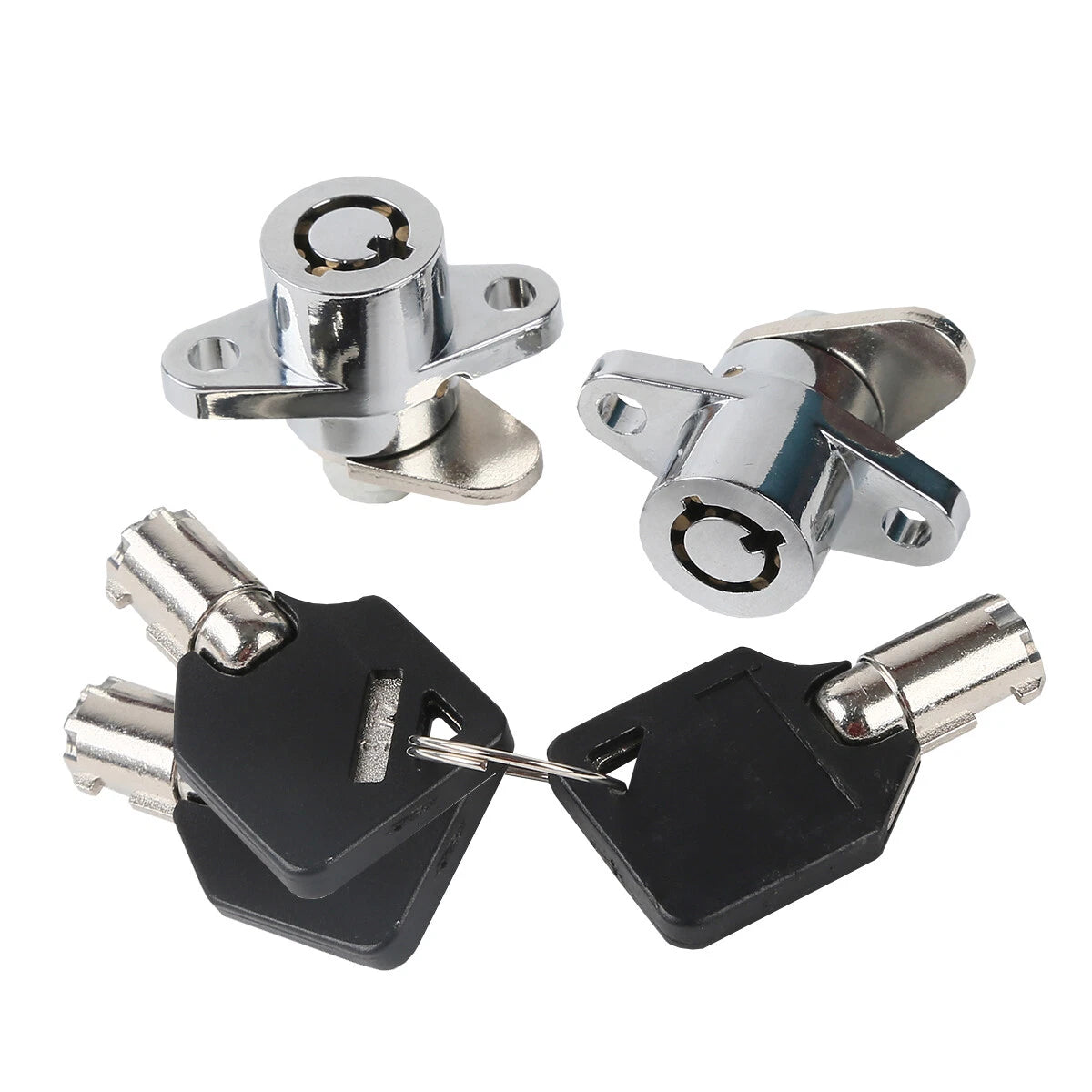 2X Saddlebag Lock Set for Harley Touring Models (1993–2013)