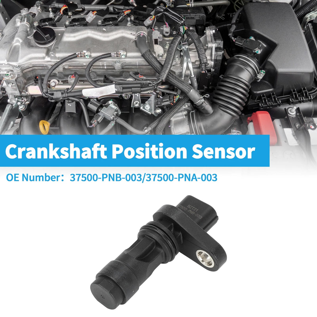 Crankshaft Position Sensor for Honda Civic Hybrid (2003–2011) No. 37500-PNB-0
