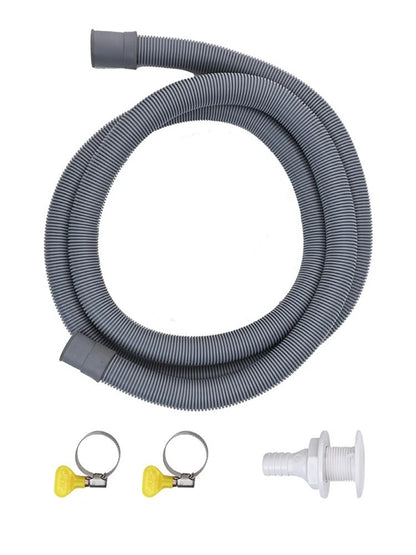 Boat Bilge Pump Installation Set with Stainless Steel Clamps