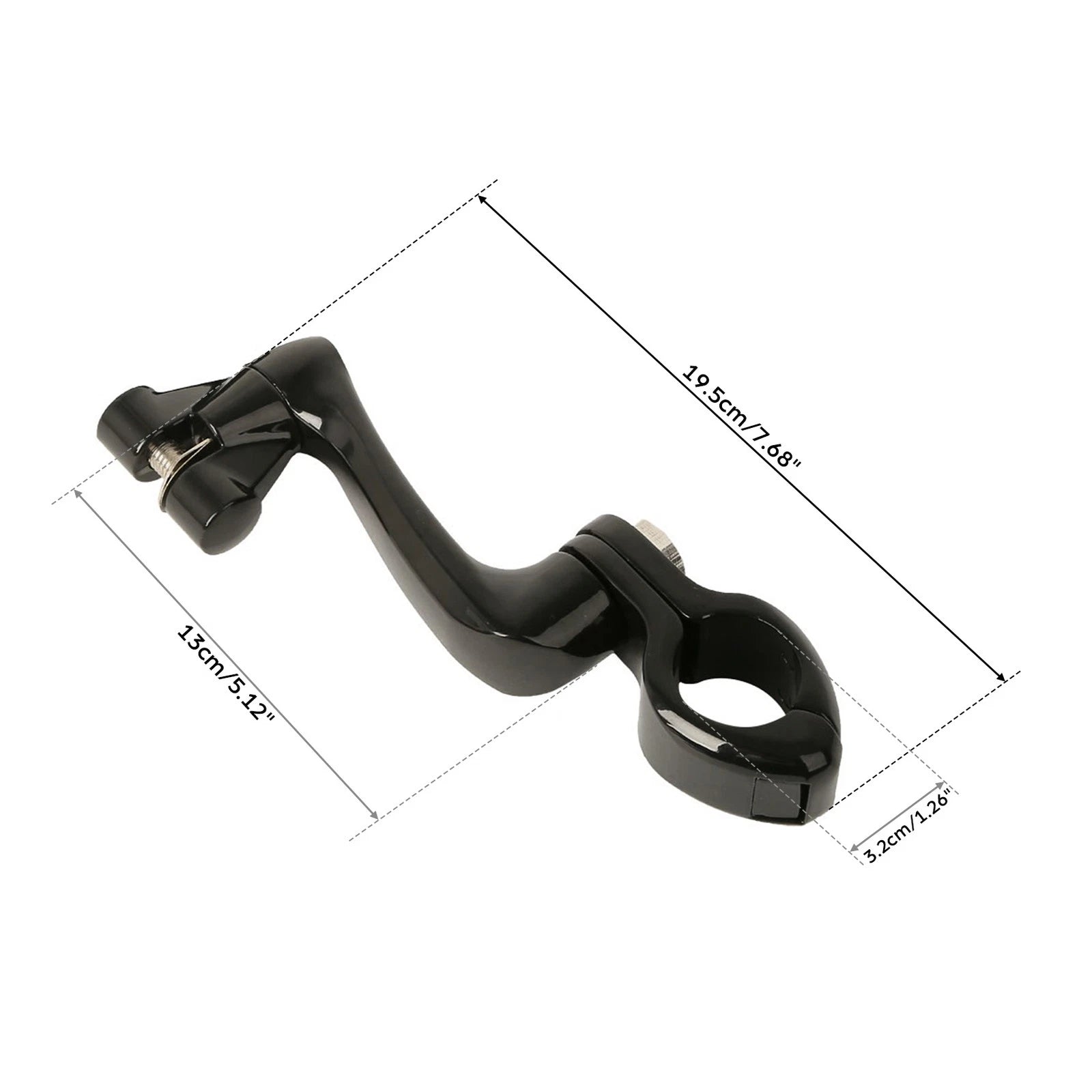 360 Adjustable Highway Foot Peg Mounting for Harley (1 1/4" 32mm)