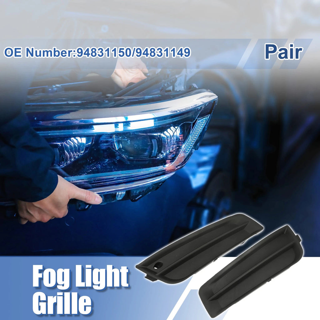 Pair Front Fog Light Grille Cover Replacement for Chevrolet Cruze (2011–2014)