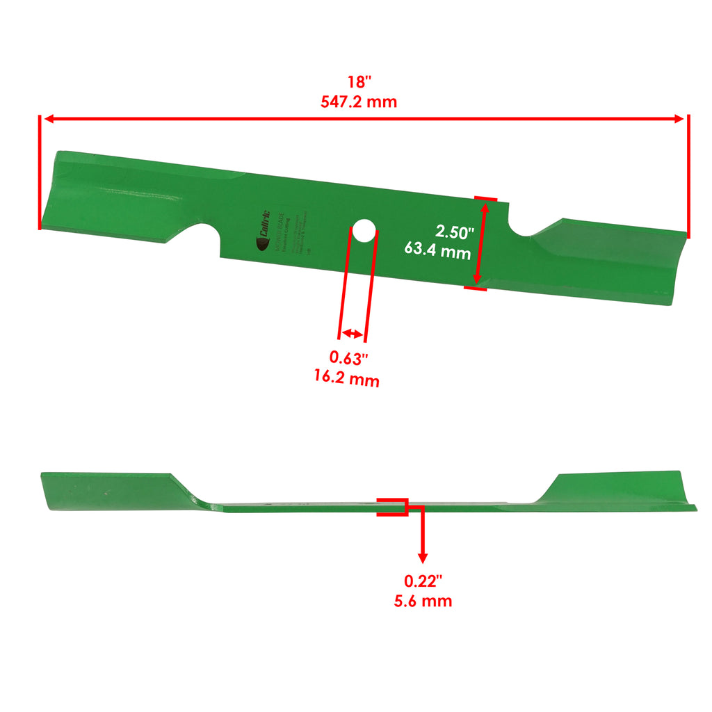 Caltric Mower Blade Spindle Assembly with Blade for Scag SFZ52 (2019–2023)
