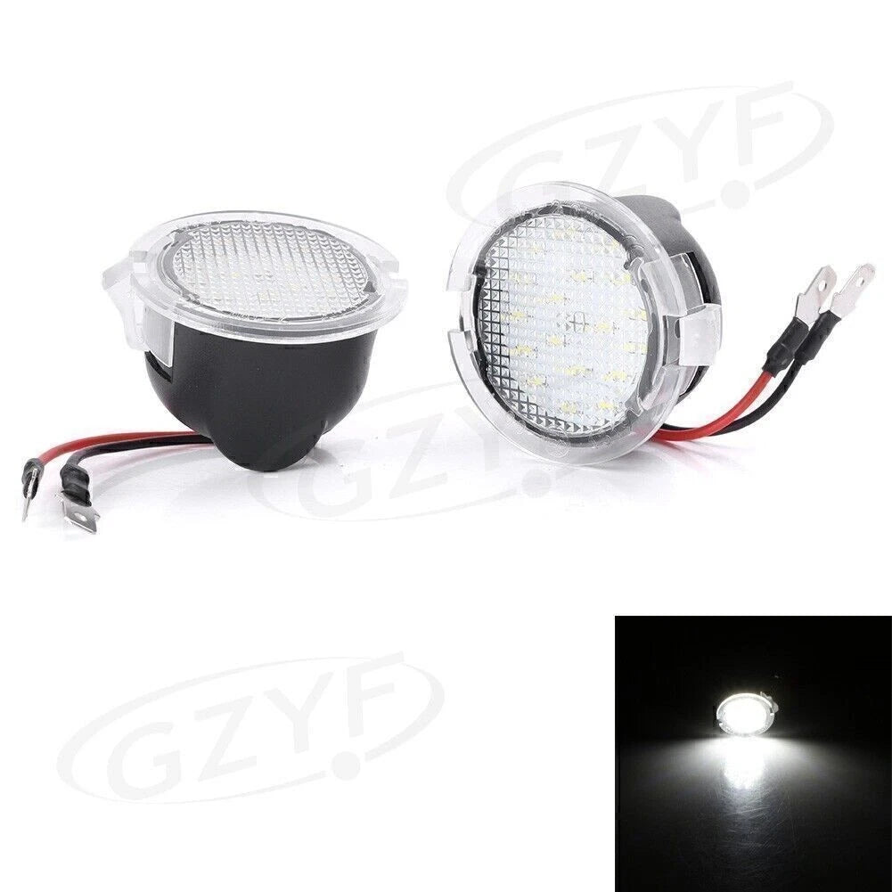2X LED Side Mirror Puddle Lights for Ford F150 Raptor (2017–2023)