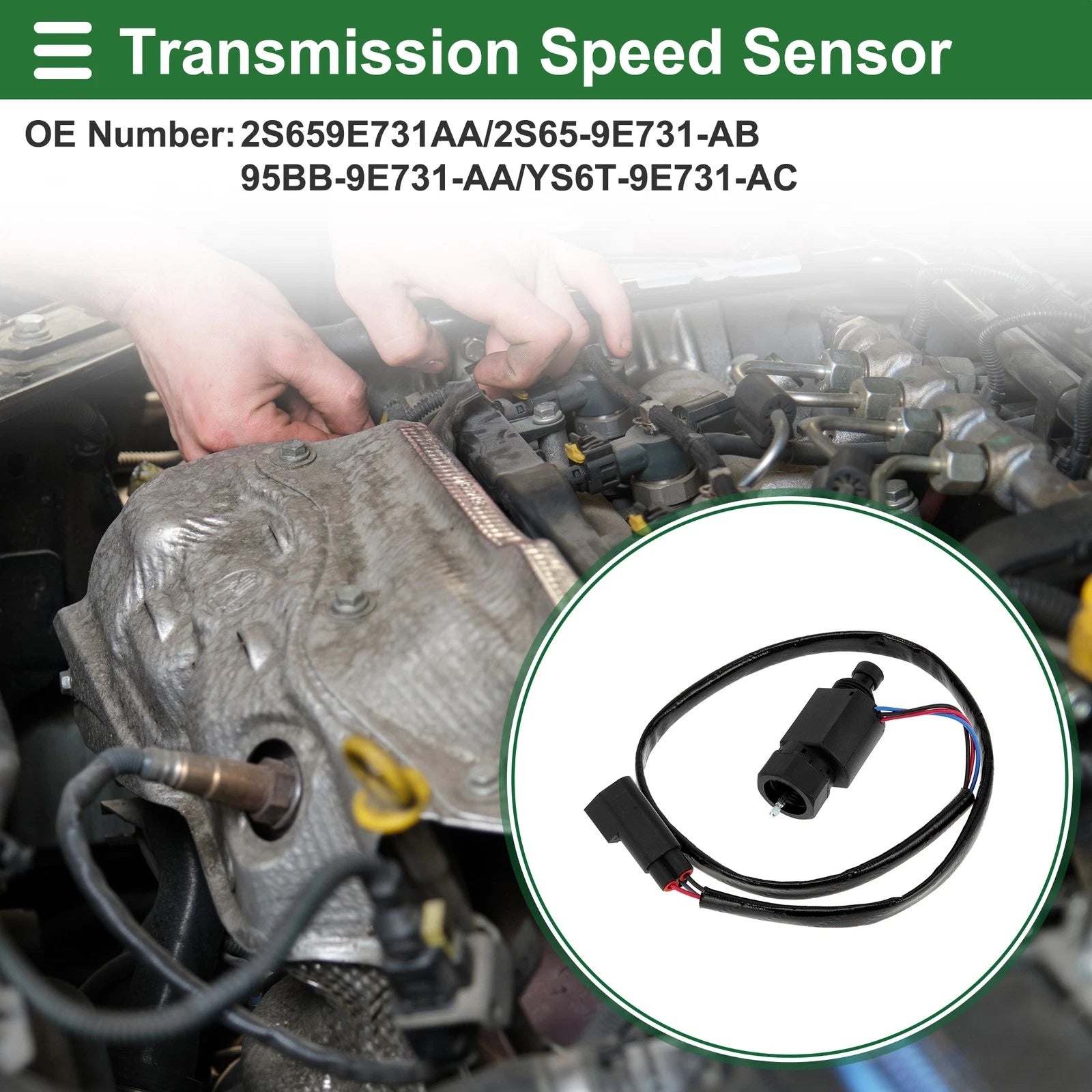 Transmission Speed Sensor Replacement for Ford Fiesta Mk6 1.6 (2010–2011)
