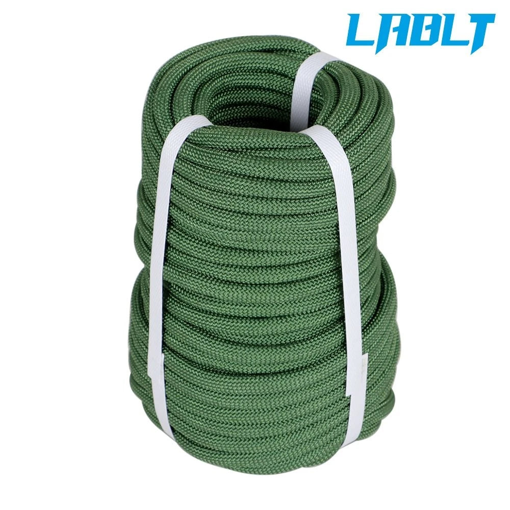 3/8" Braided Polyester Pulling Rope 100' 3520 Lbs for Automotive Use