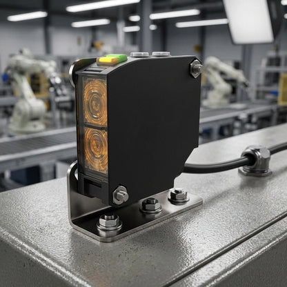 Photoelectric Sensor with Switch Output and LED Indicator for