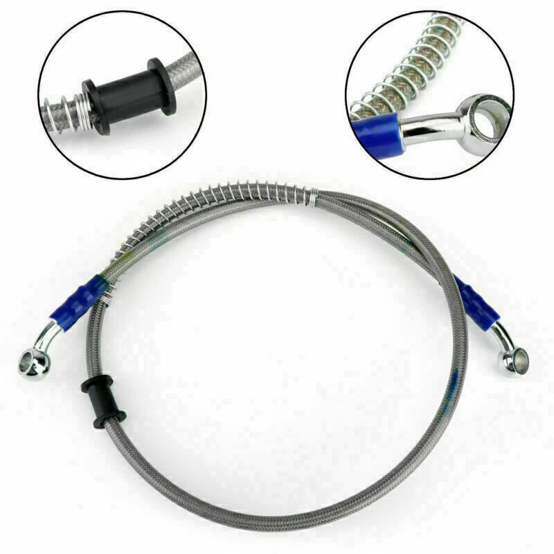 M10 Brake Oil Hose Line with Banjo Fitting for UK Vehicles (90cm/35")