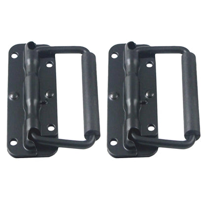 2X Heavy Duty Spring Loaded Chest Handles with Shock Absorbing Design