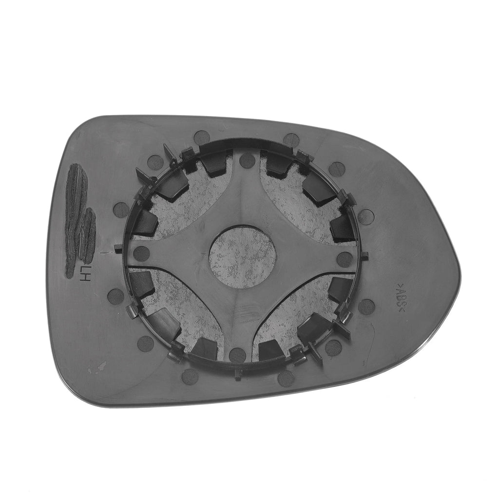Left Side Mirror Glass White with Back Plate for Honda Jazz (2002–2004)
