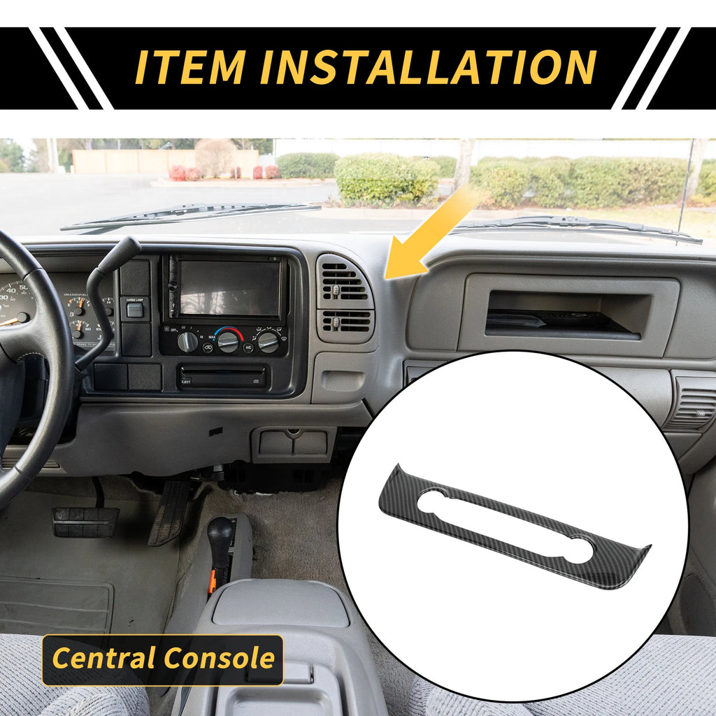 Carbon Fiber Navigation Adjustment Button Panel for Ford Maverick (2022–2024)