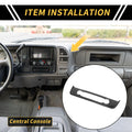 Carbon Fiber Navigation Adjustment Button Panel for Ford Maverick (2022–2024)