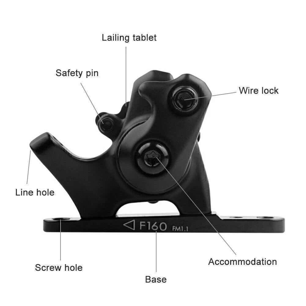 Tektro MD C510 Mechanical Flat Mount Disc Caliper for