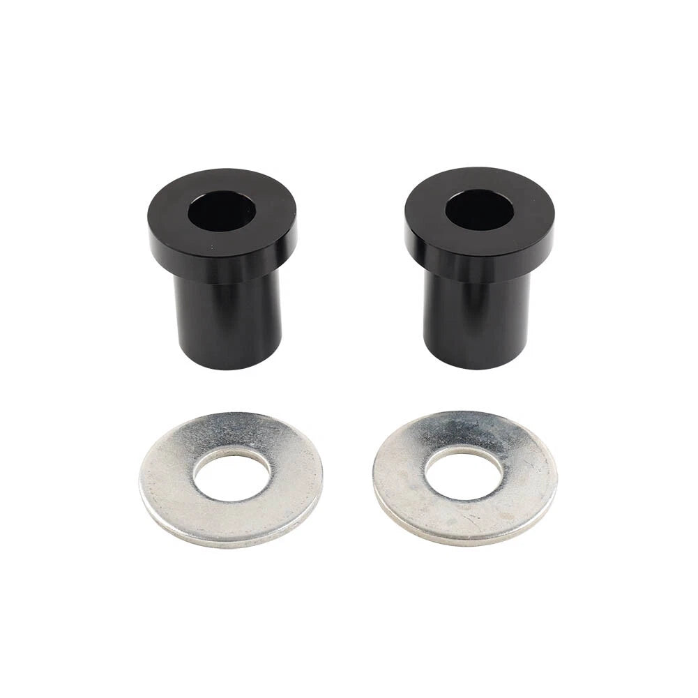 CNC Solid Handlebar Riser Bushings for Harley Touring Road King Softail (Does No Apply)