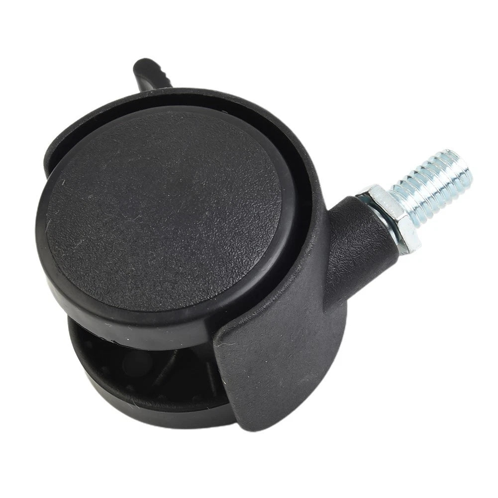 Threaded Rod M8 Swivel Wheels for Computer (7/16 7/8 Inch Axle Bearing)