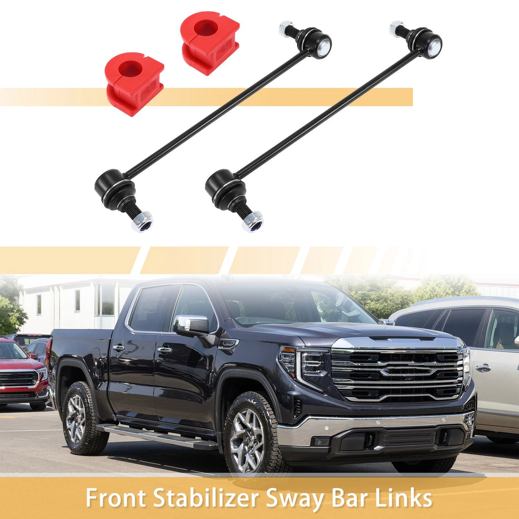 Front Stabilizer Sway Bar Link with Bushing Replacement Set for GMC Terrain (2010–2017)
