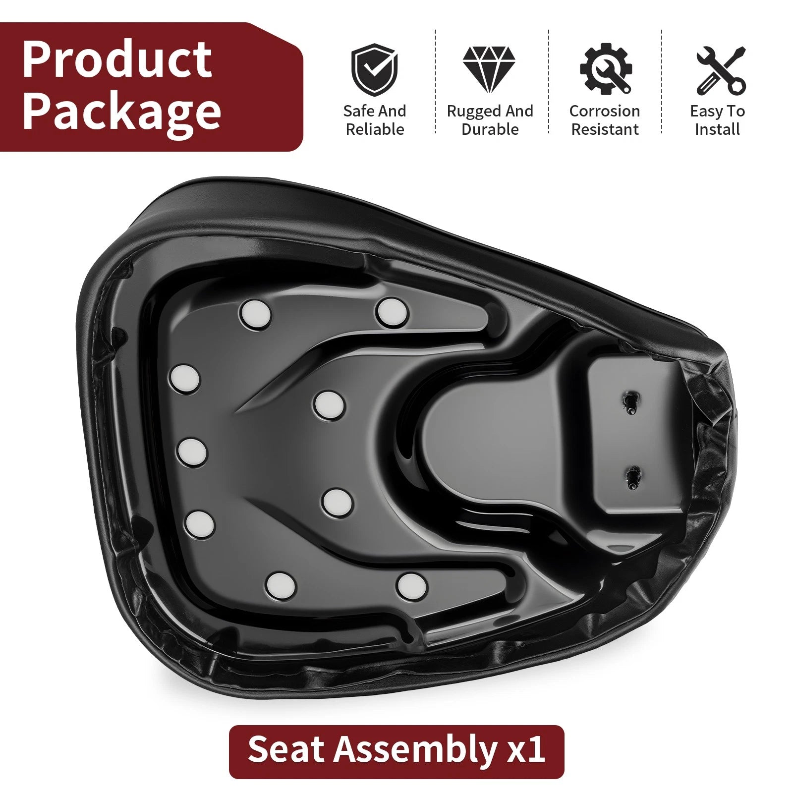 Seat Assembly for Honda CT90 CT110 (1969–1986) 77200-102-790