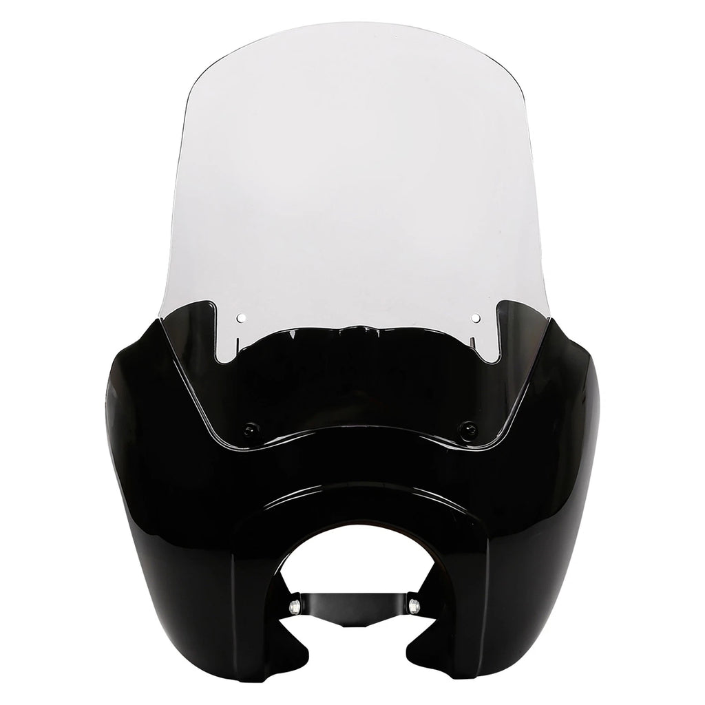 Front Fairing Clear Windshield for Harley Dyna Fat Bob Low Rider