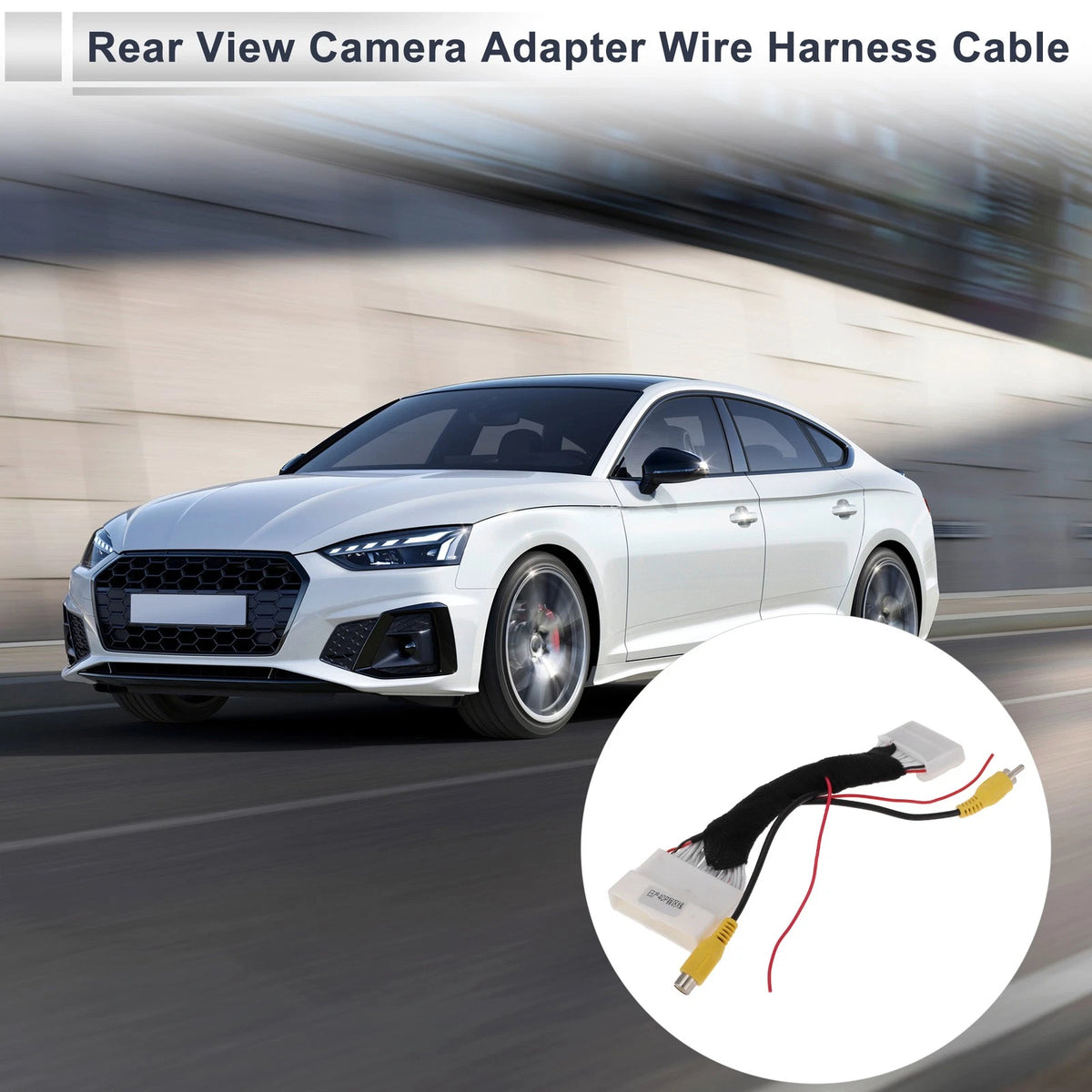Rear View Camera Adapter Wire Harness Cable for Nissan Sylphy X-Trail Altima (2010–2023)