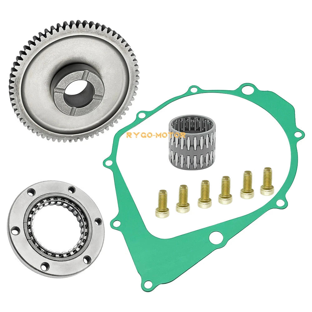 Starter Clutch One Way Gear Bearing Gasket for Yamaha Warrior 350 (1987–2004)