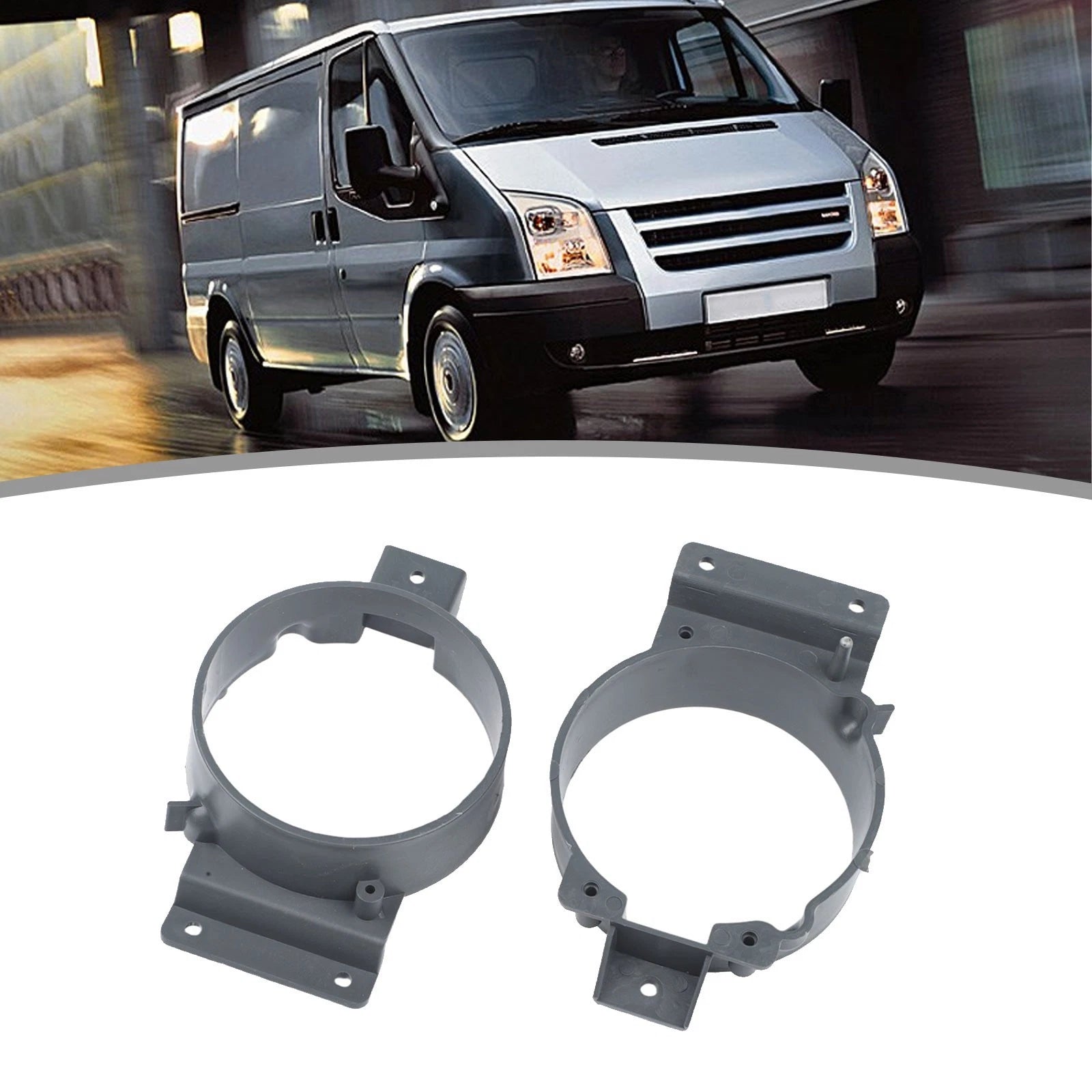 1 Pair Fog Light Covers for Ford Transit (2006–2014)