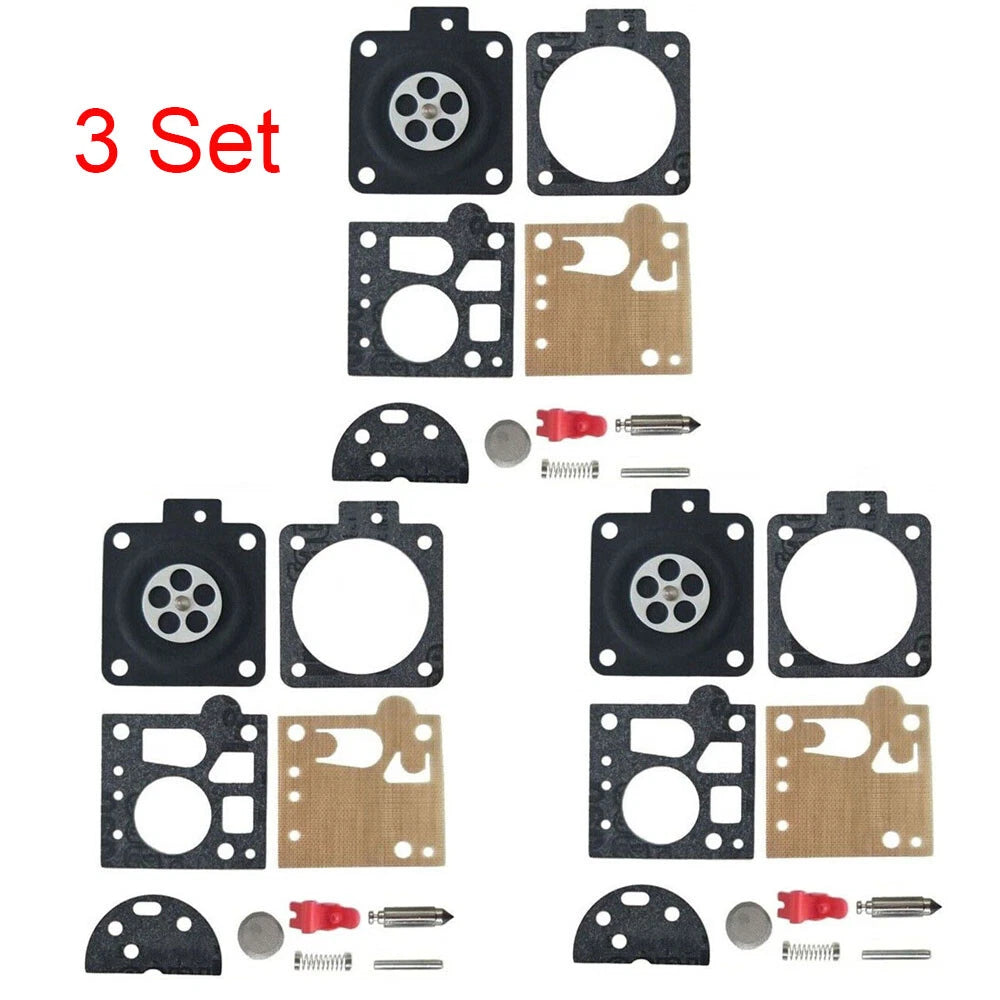 Set of 3 Carburetor Gasket Kit for STIHL MS380 MS381 (038) BING 48 1119 007 1062 BH23