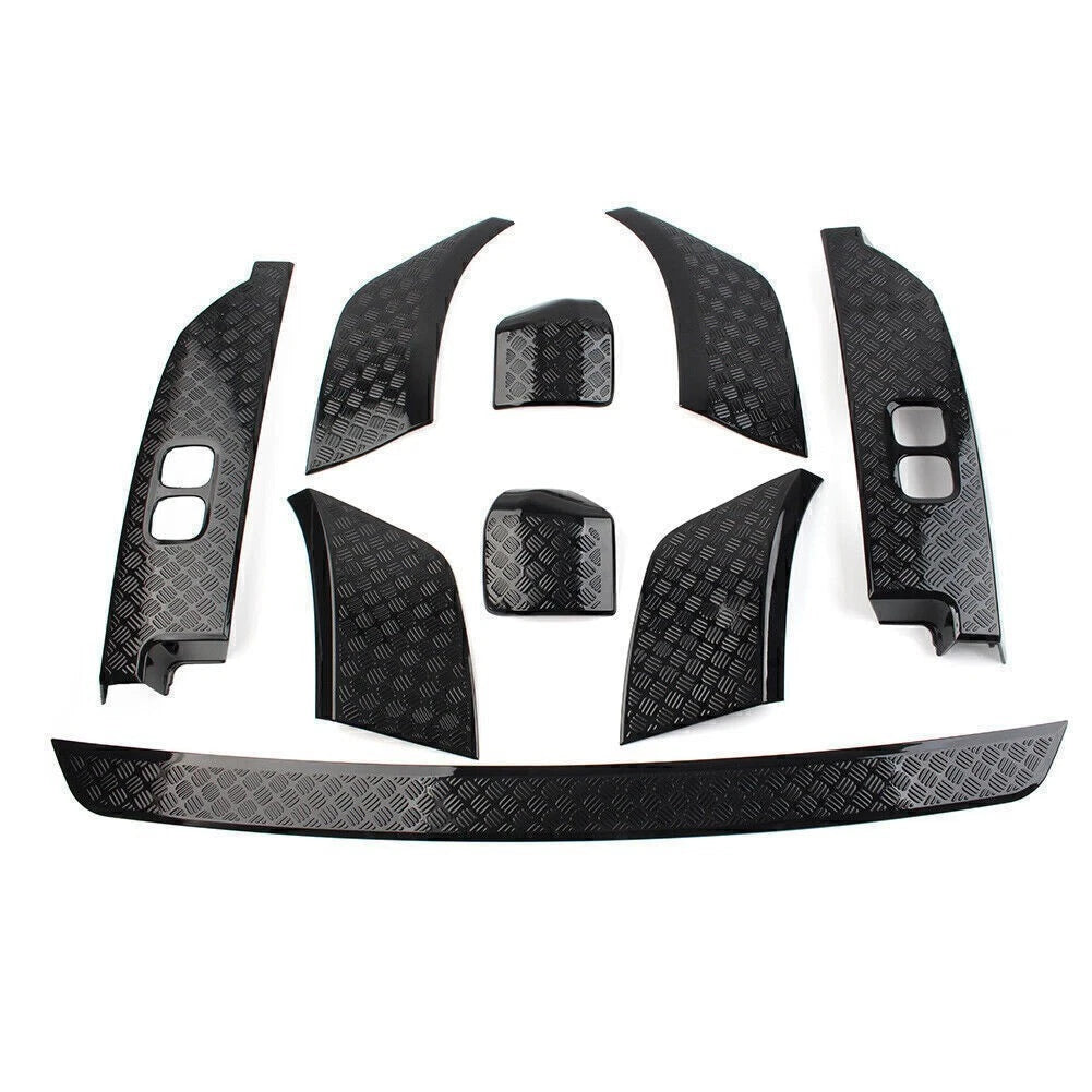 Side Bar Body Set for Land Rover Defender 90 110 (2020–2023) Light Black