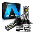 2pc 9005 LED Headlight Bulb for NOVSIGHT (6500K, 16000LM, 60W)