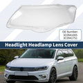 Headlight Lens Cover Front Left Replacement for Volkswagen Passat (2006–2015)