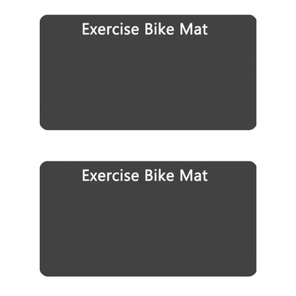 Exercise Bike Mat for Easy Cleaning and Portability