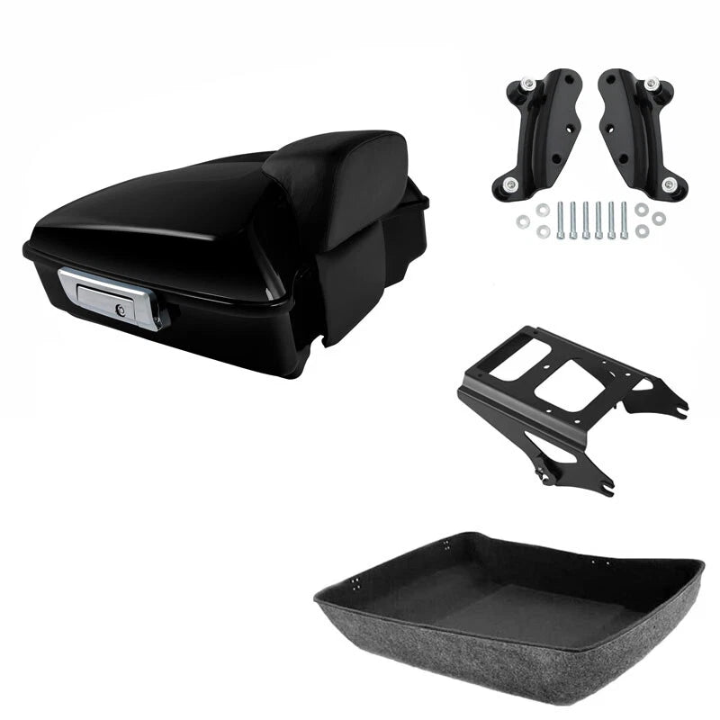 Chopped Trunk Backrest Docking Kit for Harley Touring (2009–2013)