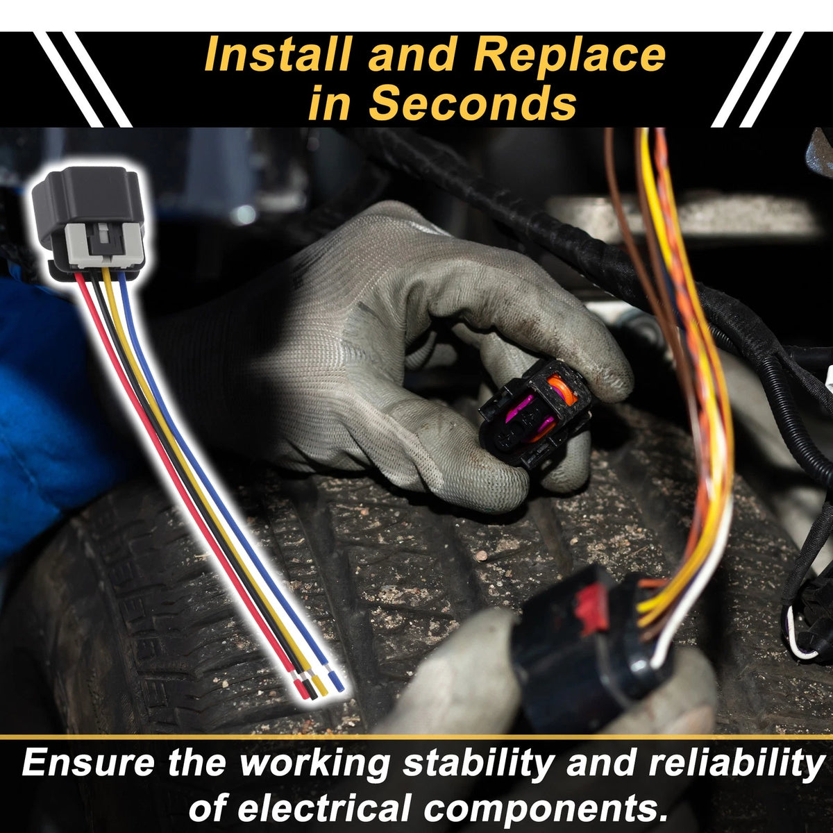 1pc 8 Pin Ignition Coil for Buick Allure (2010) & Enclave (2008) No.19367639