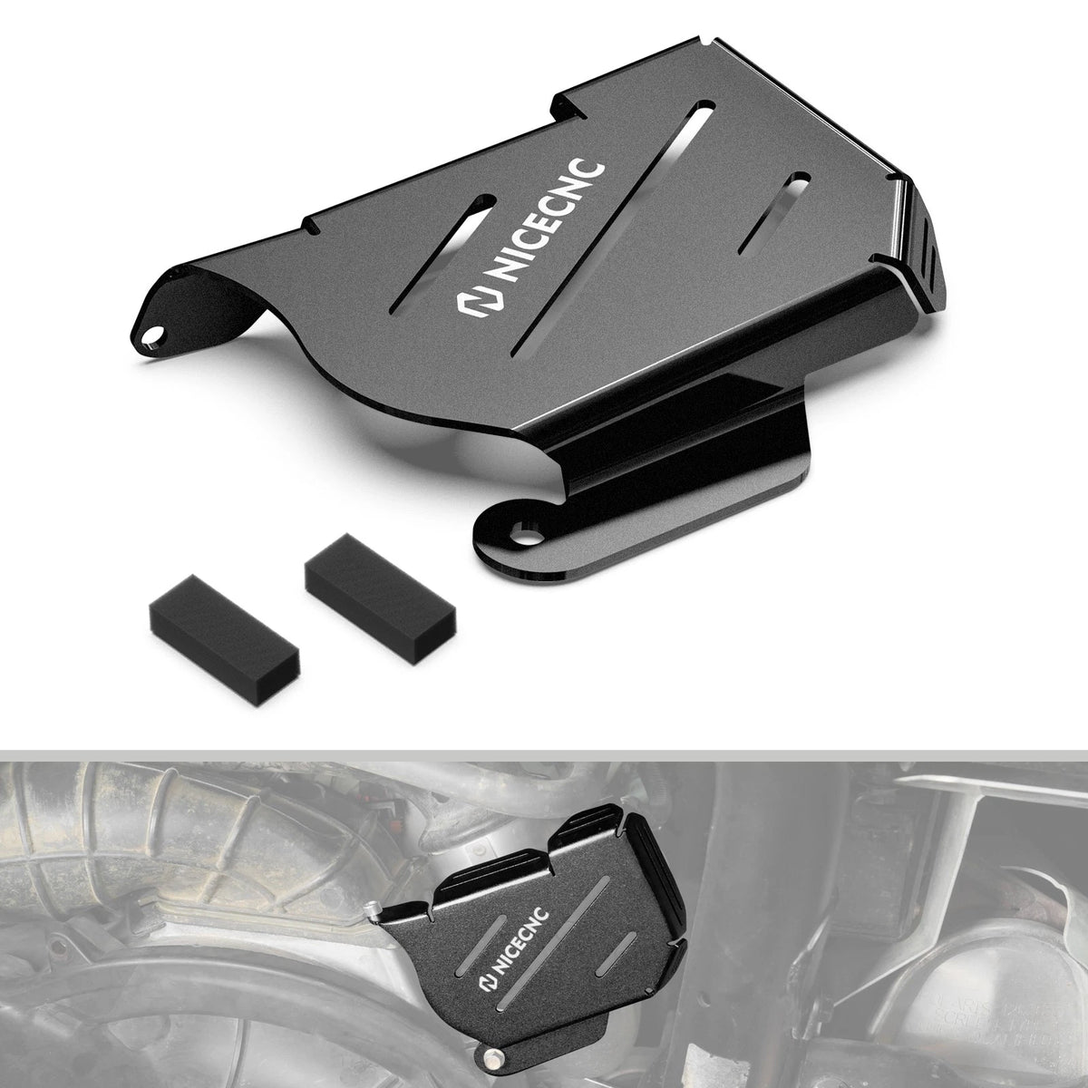 Throttle Body Guard Cover for Polaris RZR XP Turbo (2016–2018)