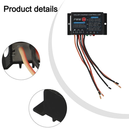 Solar Panel Charge Controller for Outdoor Use (IP68 Waterproof)