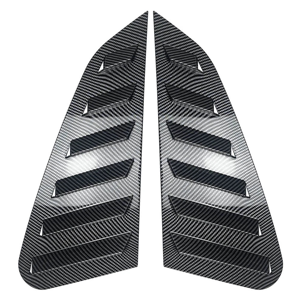 Rear Window Shutter Louvers Cover Trim for Subaru Impreza WRX STI (2011–2014)