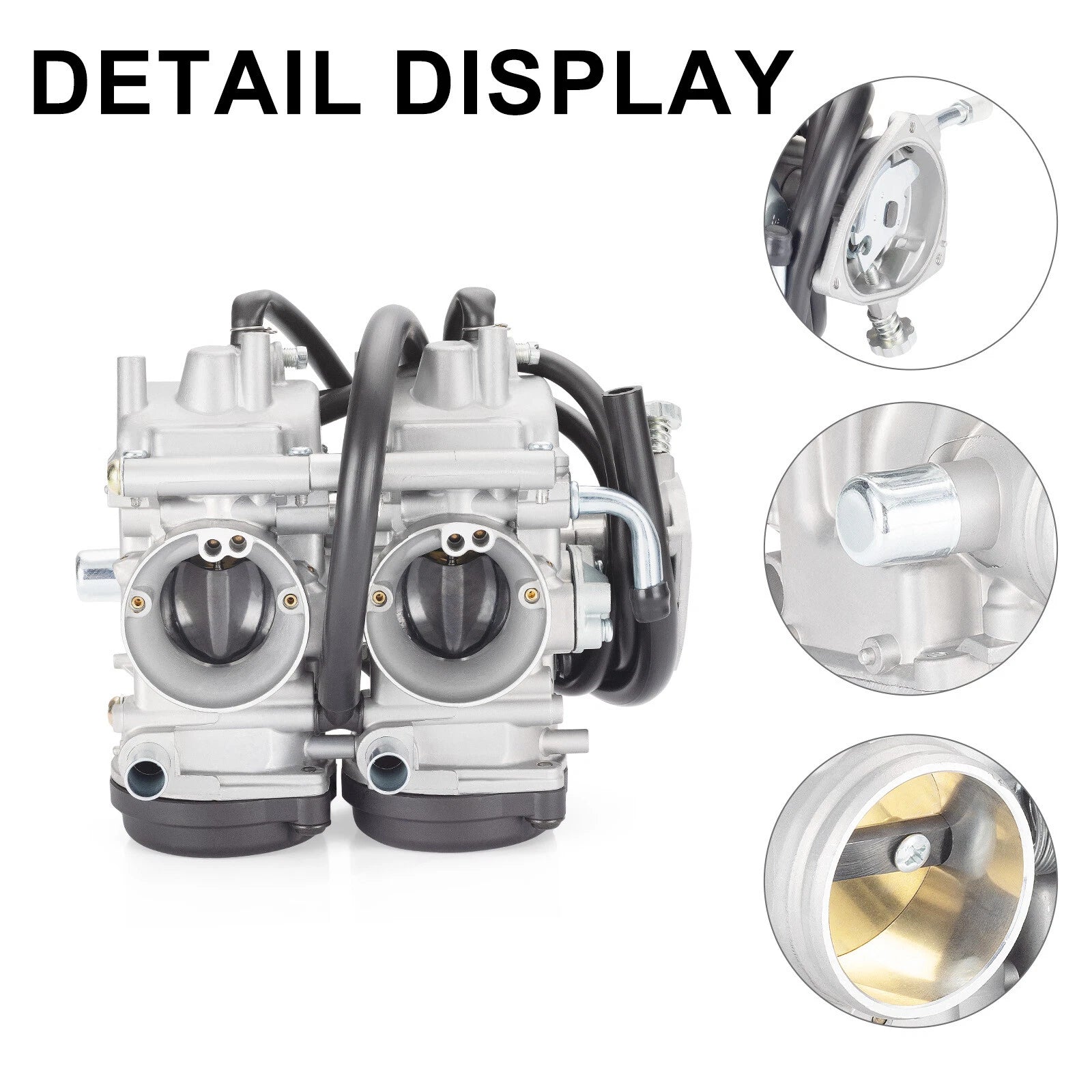 Carburetor Carb w/ Boots for Yamaha Raptor 660R YFM660 YFM660R (2001–2005) #5LP-14900-00-00