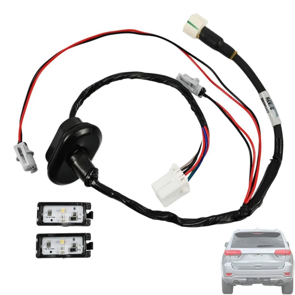 License Plate Lamp Wiring Harness for Jeep Grand Cherokee (2014–2016)