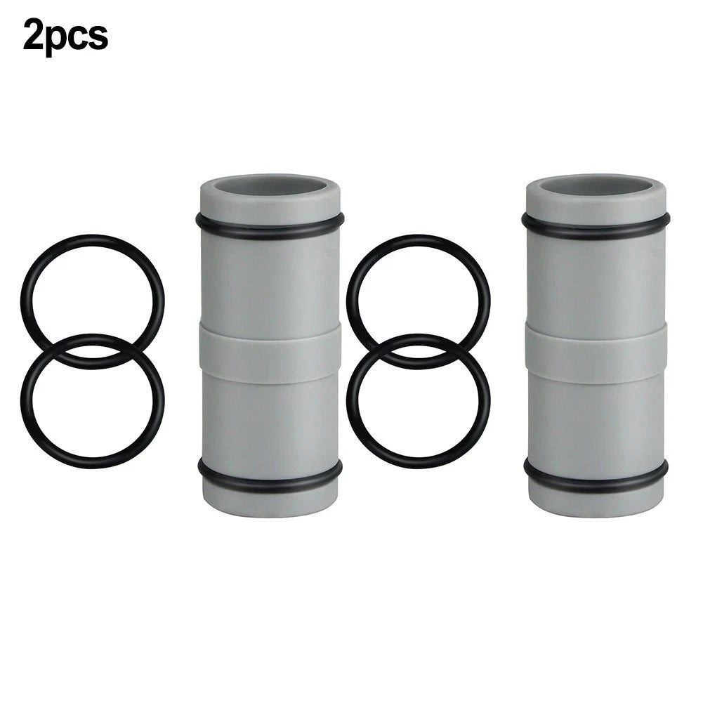 32mm Pool Hose Connector with Rubber O Ring for Seamless Water Flow Control