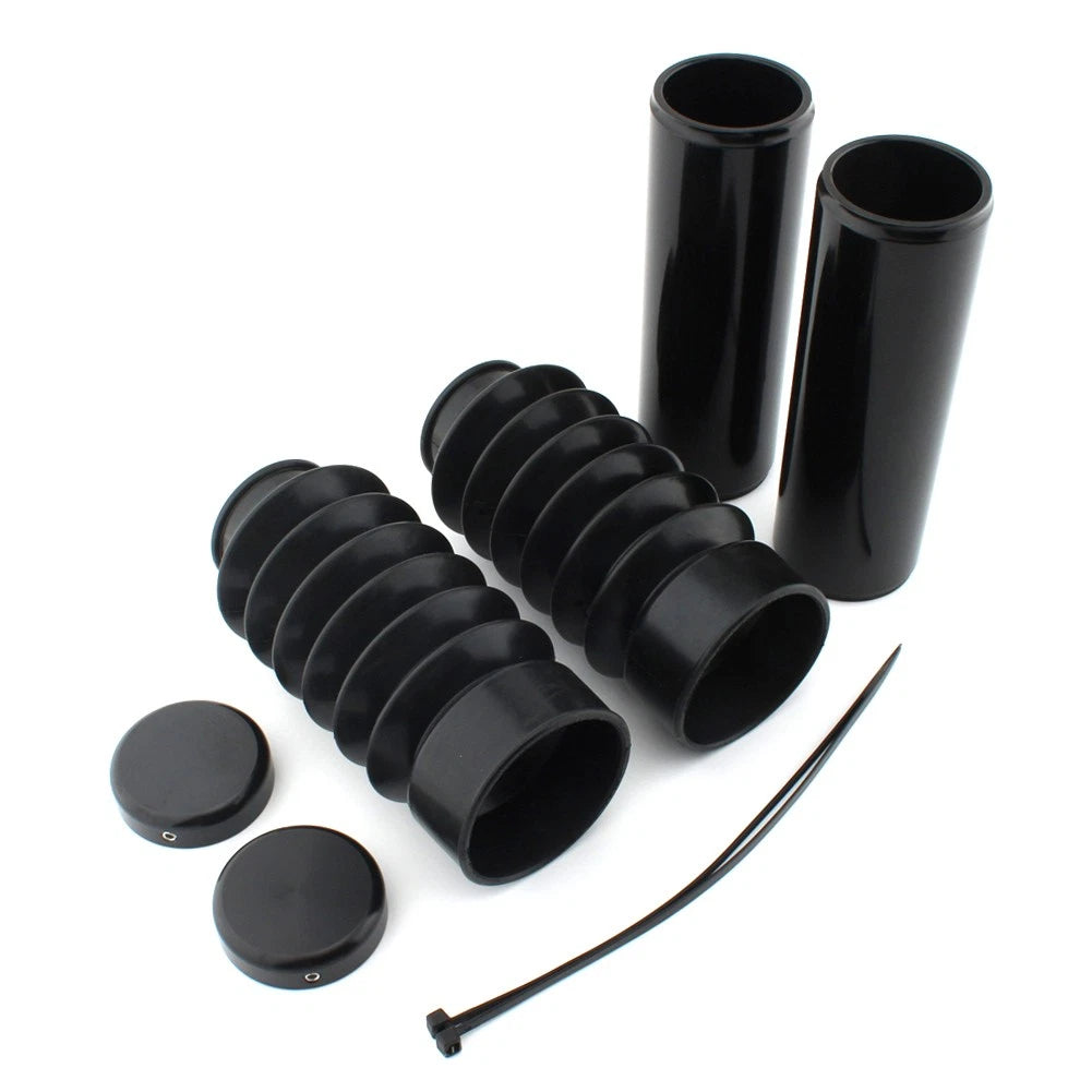 Front Fork Cover Tube Cap Kit for Harley Breakout FXSB (2013–2017)