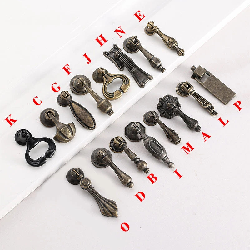 Door Pull Handles for Antique European Furniture