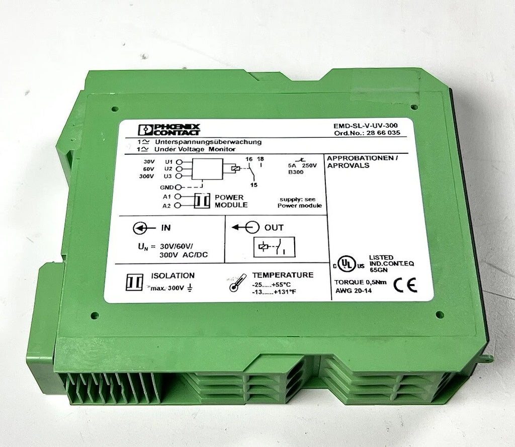 Monitoring Relay EMD-SL-V-UV-300 for Phoenix Contact (OEM)