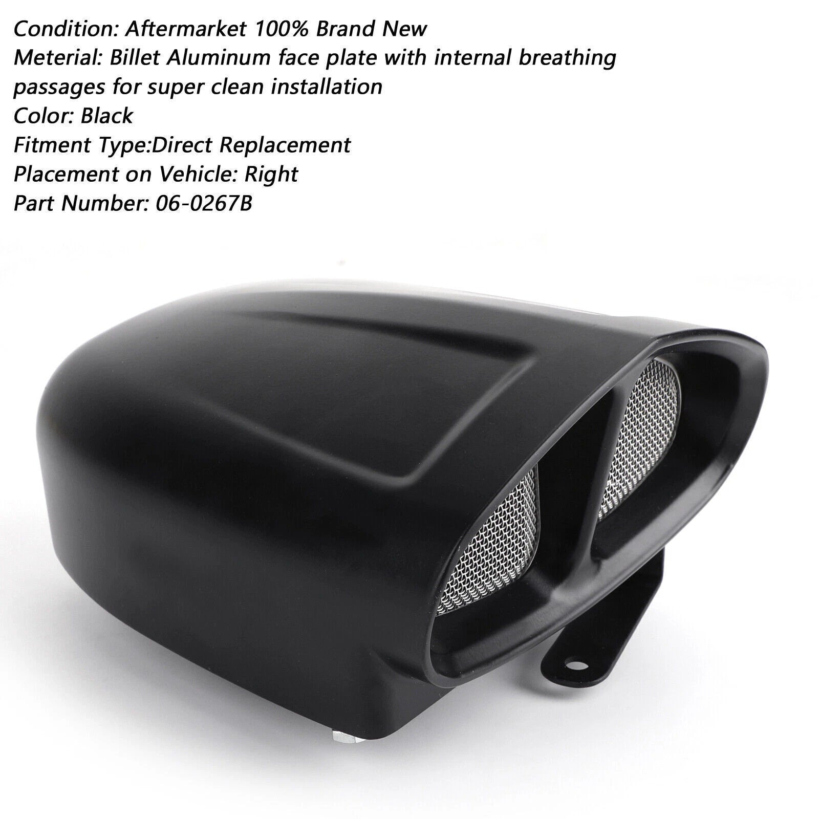 Air Intake Cleaner System for Yamaha XVS950C Bolt / R-Spec (2014–2019) 06-0267B