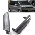 2X Interior Door Pull Handle Trim Cover for VW Transporter T5 (2010–2015)