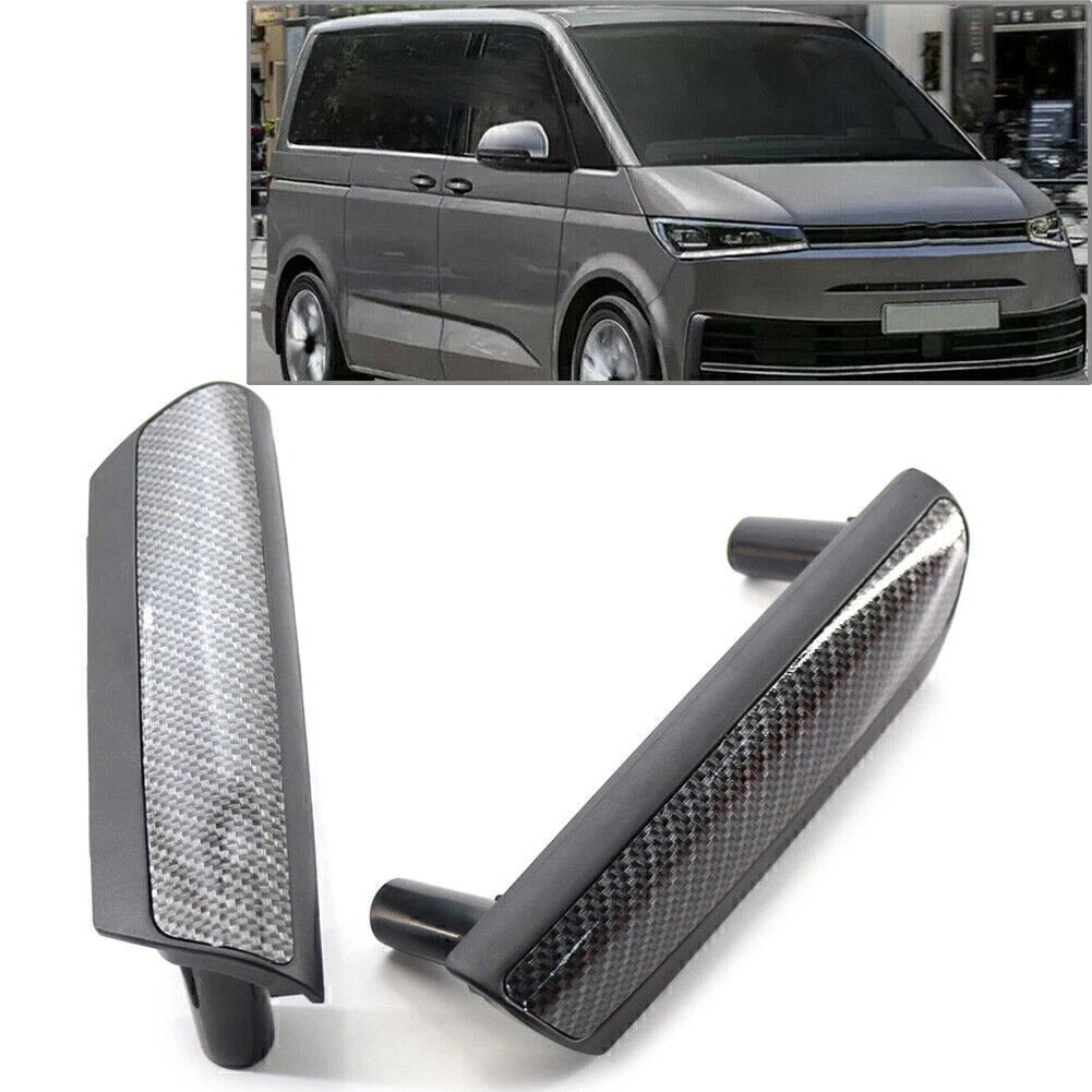 2X Interior Door Pull Handle Trim Cover for VW Transporter T5 (2010–2015)